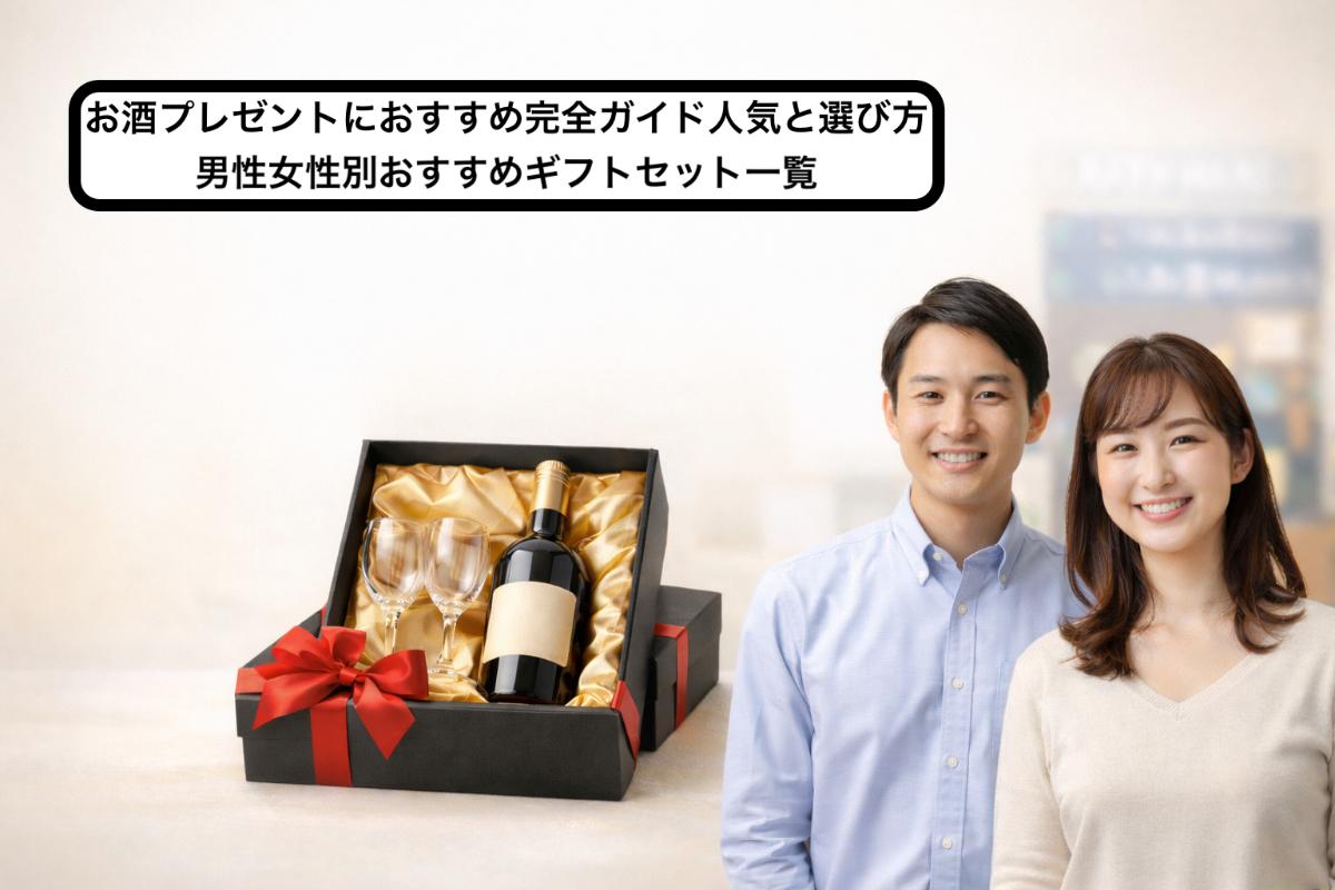 お酒プレゼントにおすすめ完全ガイド人気と選び方｜男性女性別おすすめギフトセット一覧
