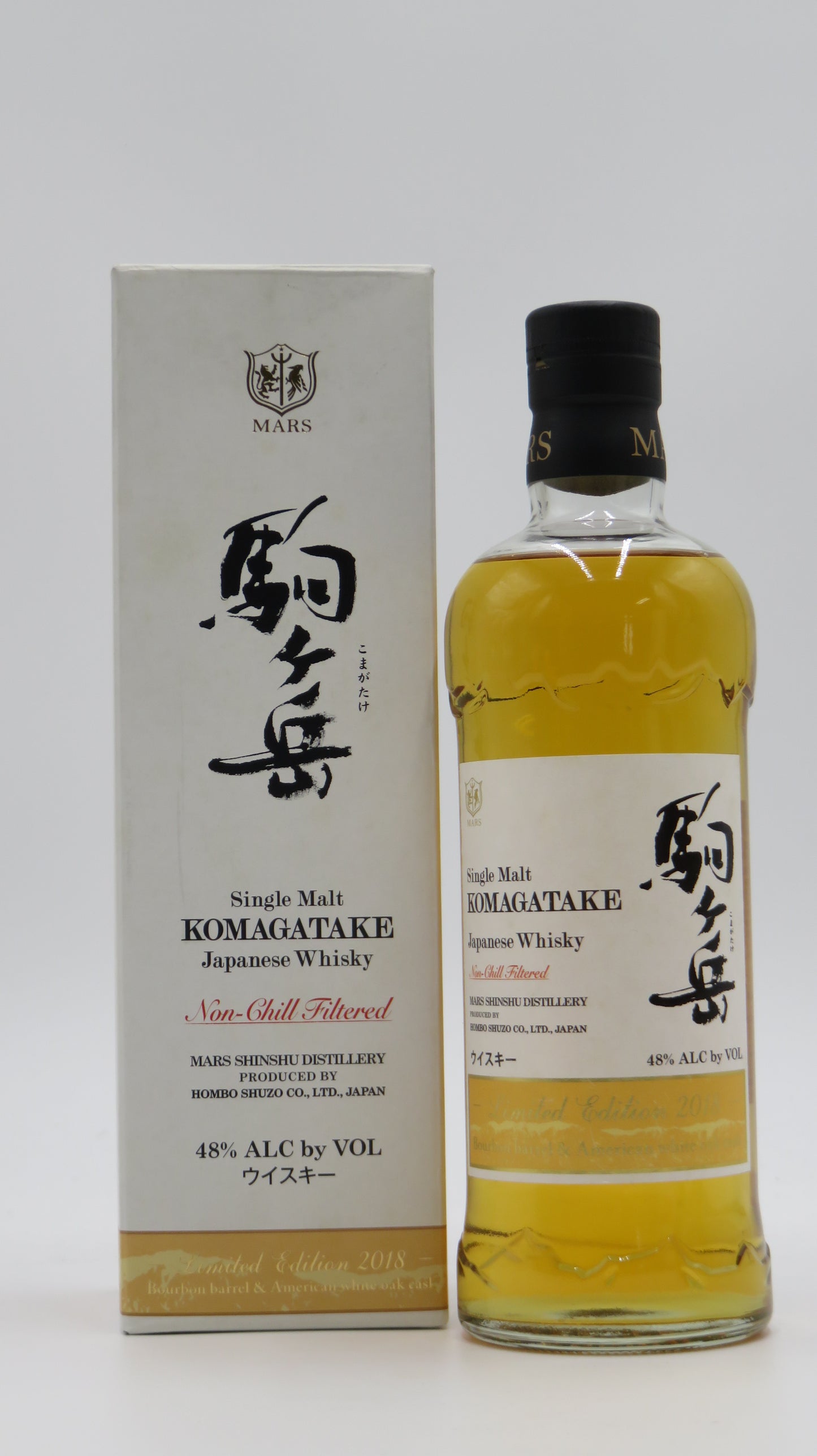 駒ヶ岳 リミテッド エディション 2018  バーボンバレル＆アメリカンホワイトオークカスク