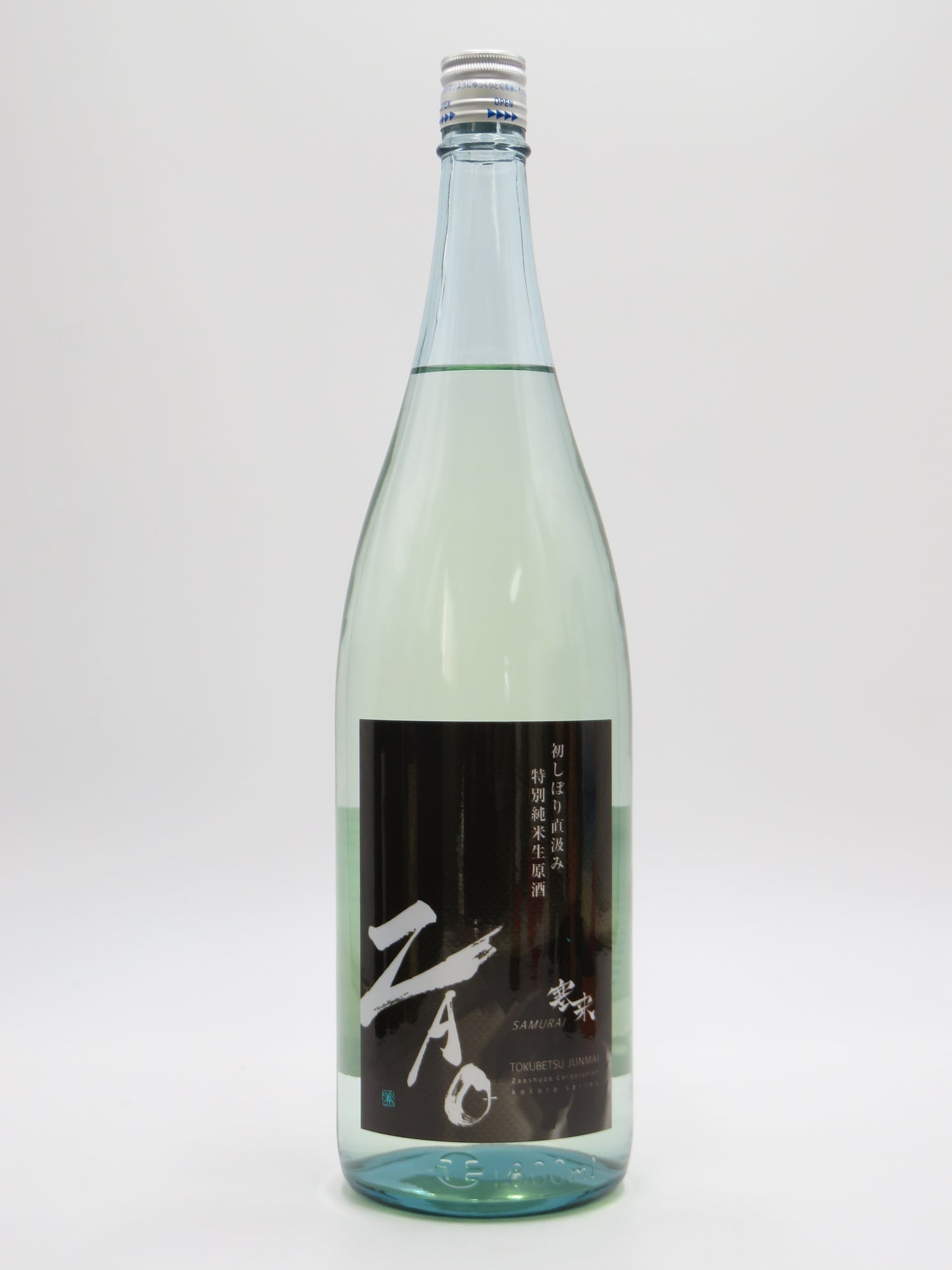 蔵王 初しぼり直汲み 特別純米生原酒『K』寒来（SAMURAI）