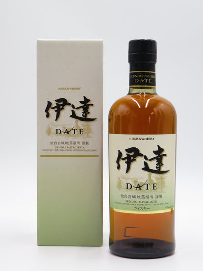ニッカ 伊達（DATE） ブレンデッドウイスキー　宮城峡蒸留所