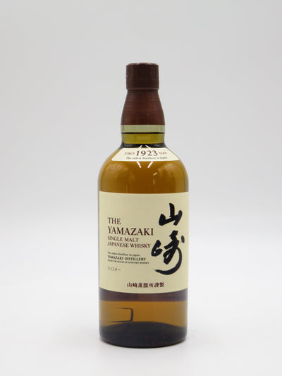 山崎シングルモルトウイスキー（箱無）
