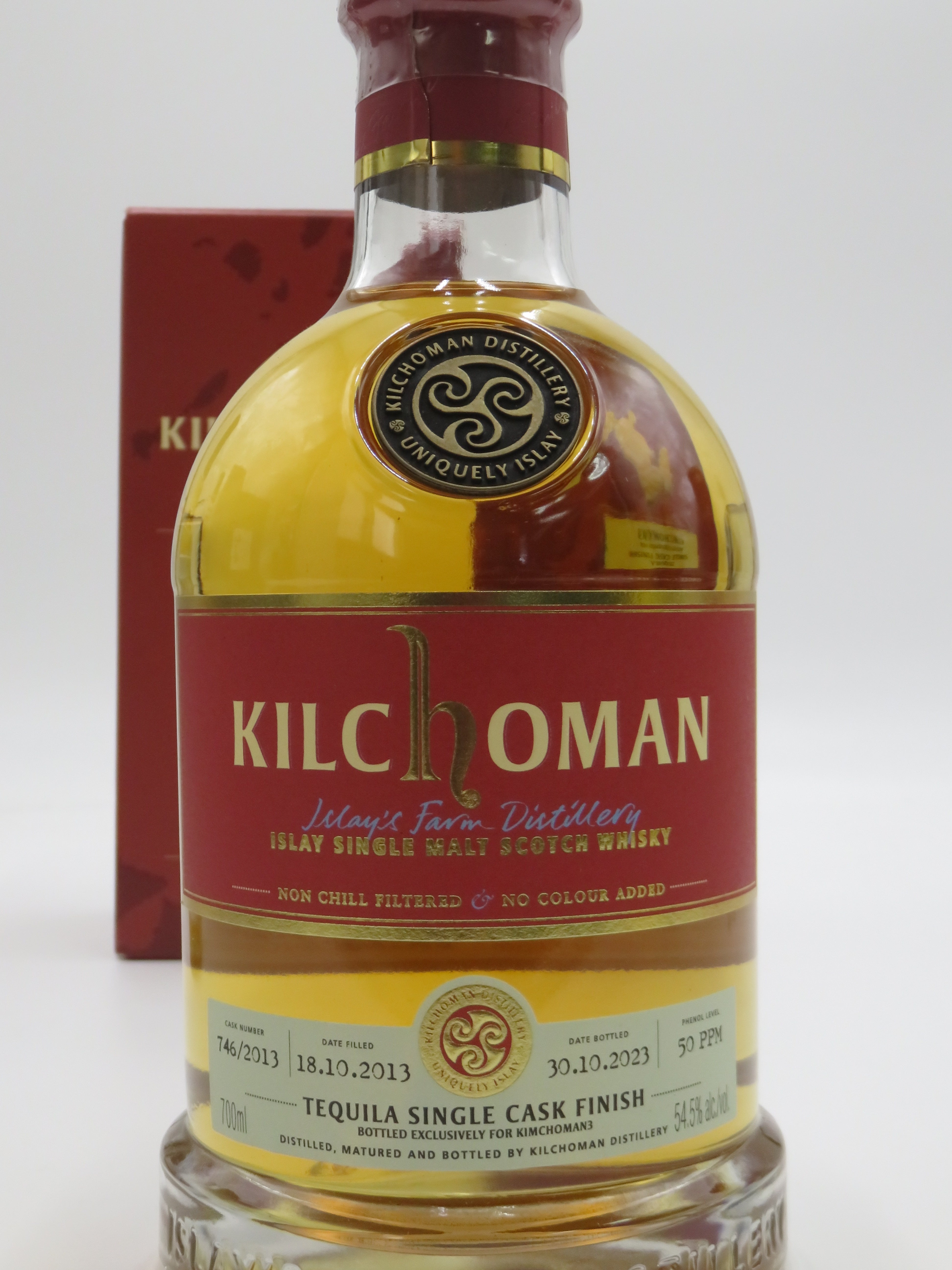 キルホーマン テキーラ シングルカスク フィニッシュ