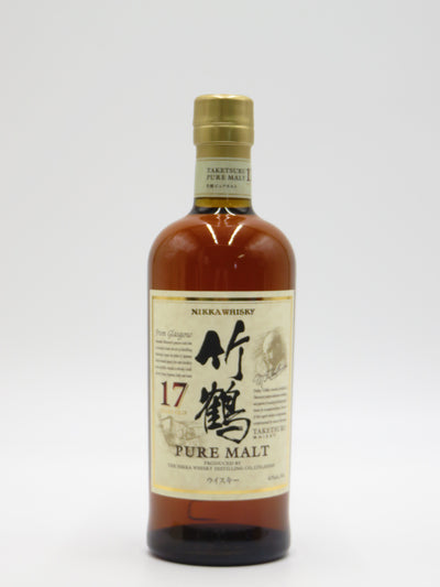 ニッカ 竹鶴 17年 ピュアモルト 700ml　（箱無）