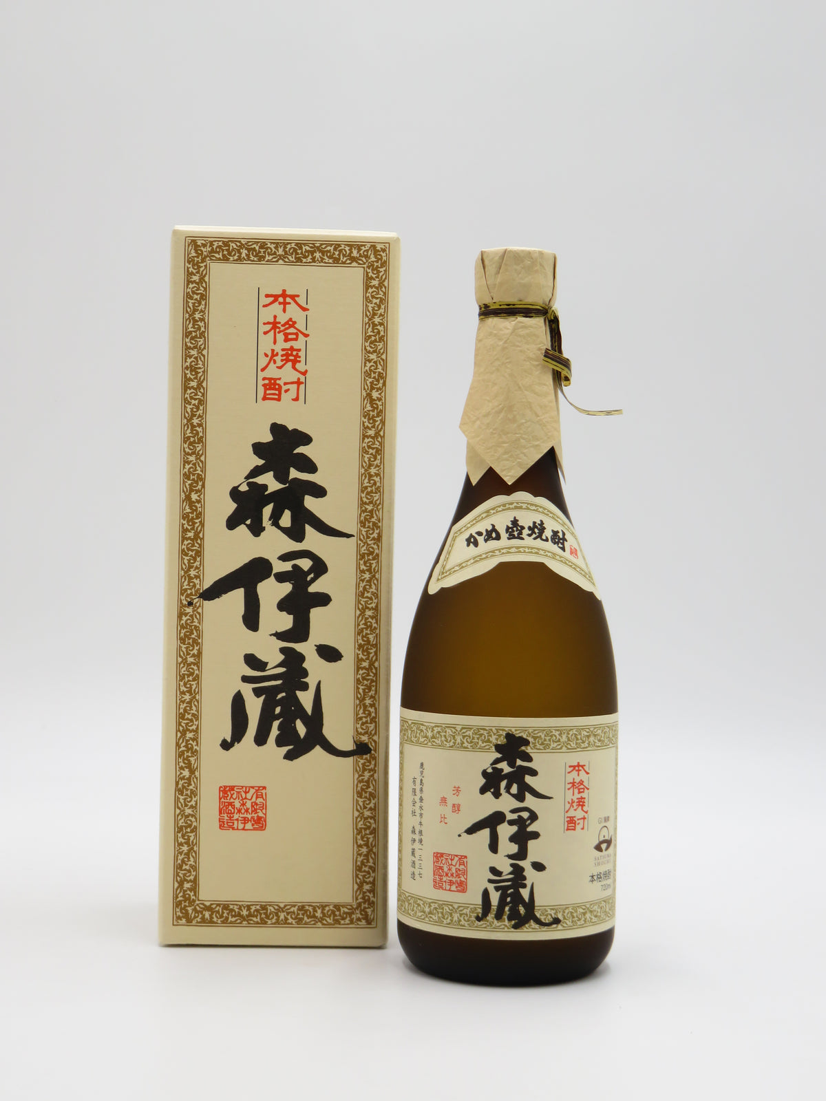 森伊蔵酒造 本格焼酎 森伊蔵 かめ壺焼酎 芋焼酎 25% 720ml 箱付き(箱汚れあり)